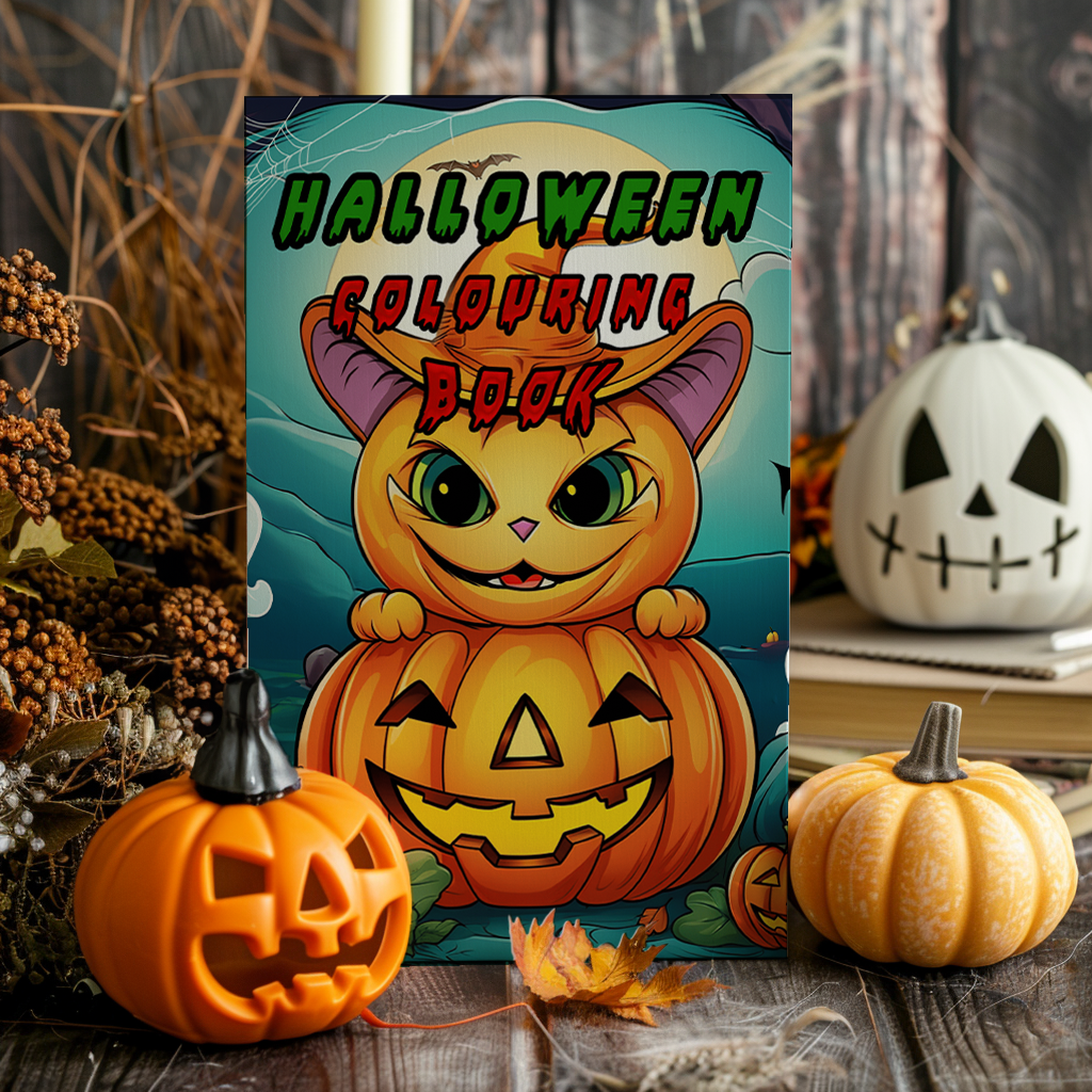 Halloween Colouring Book β Spooky & Fun Activity Book for Children (Ages 3-7)