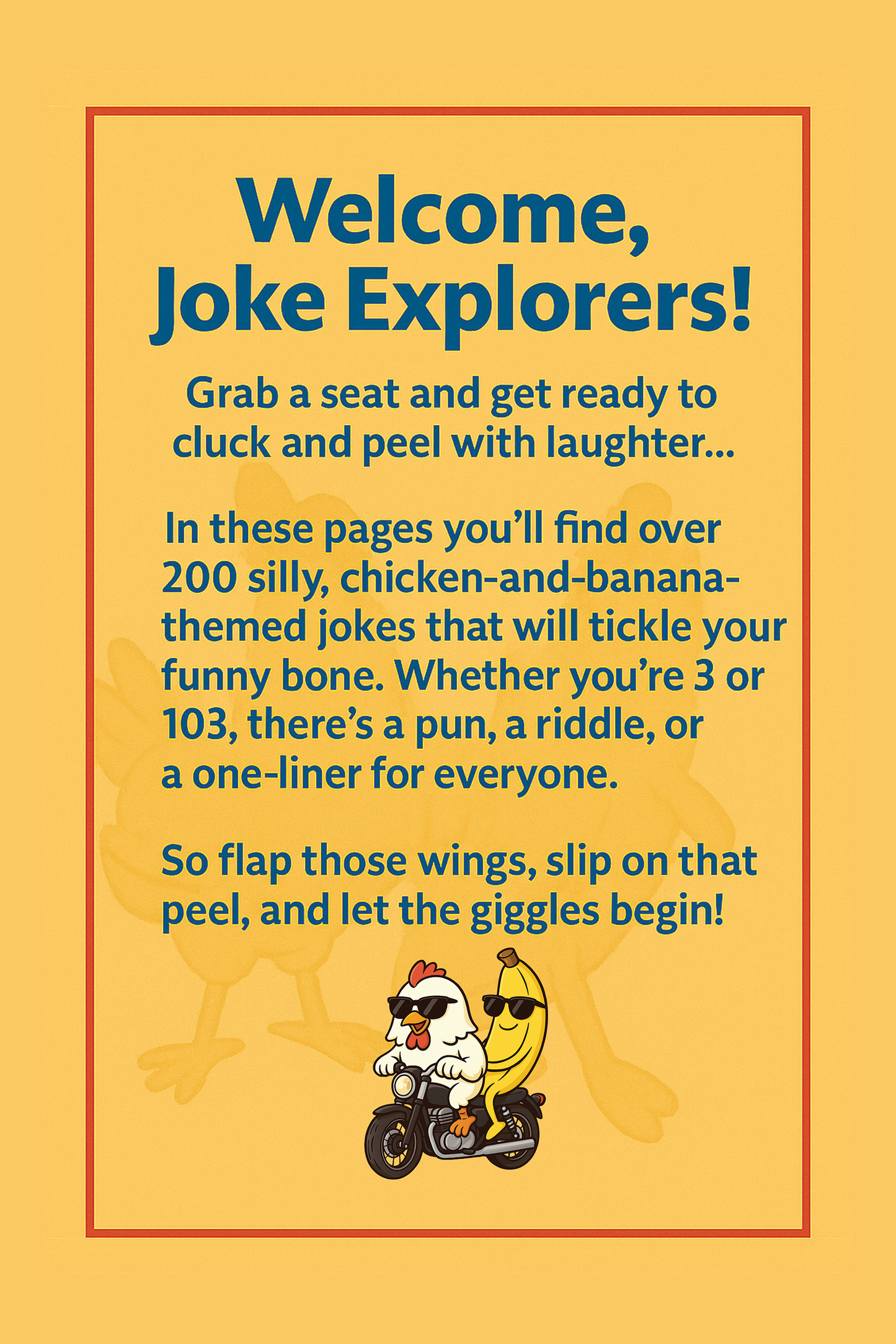 Chicken Banana Jokes: Hilarious Kids Joke Book