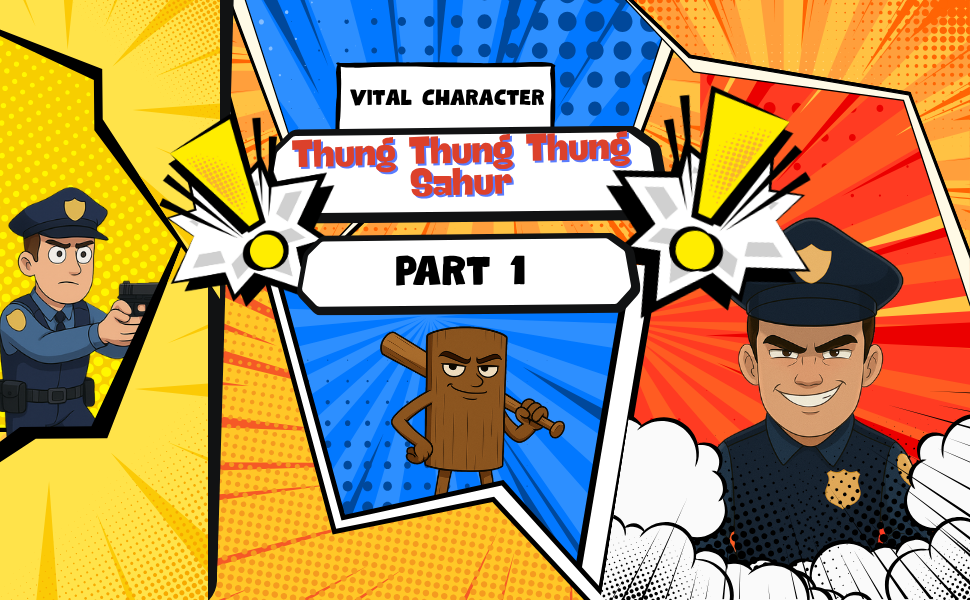 Italian Brainrot: The Thung Thung Thung Sahur Story – Comic Book: A Viral Italian Brainrot Meme Comic from the Thung Thung Thung Sahur Series