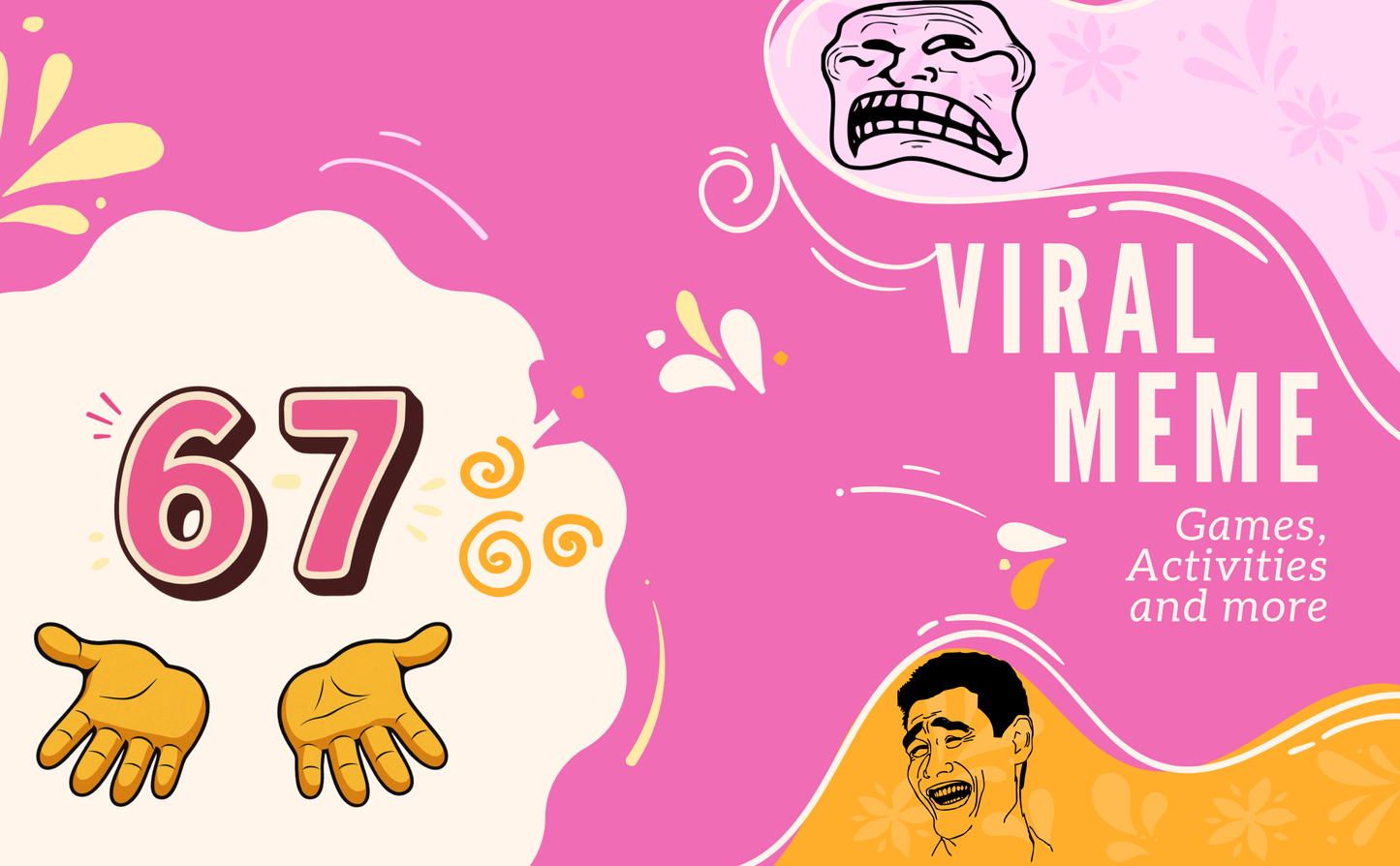 Six Seven Viral Activity and Colouring Book for Kids (Ages 5–10), First 6 -7 meme book