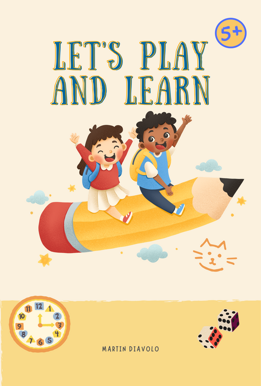 Learning Essentials:  Activity Workbook, Fun Home-Learning Workbook for Kids Ages 5+