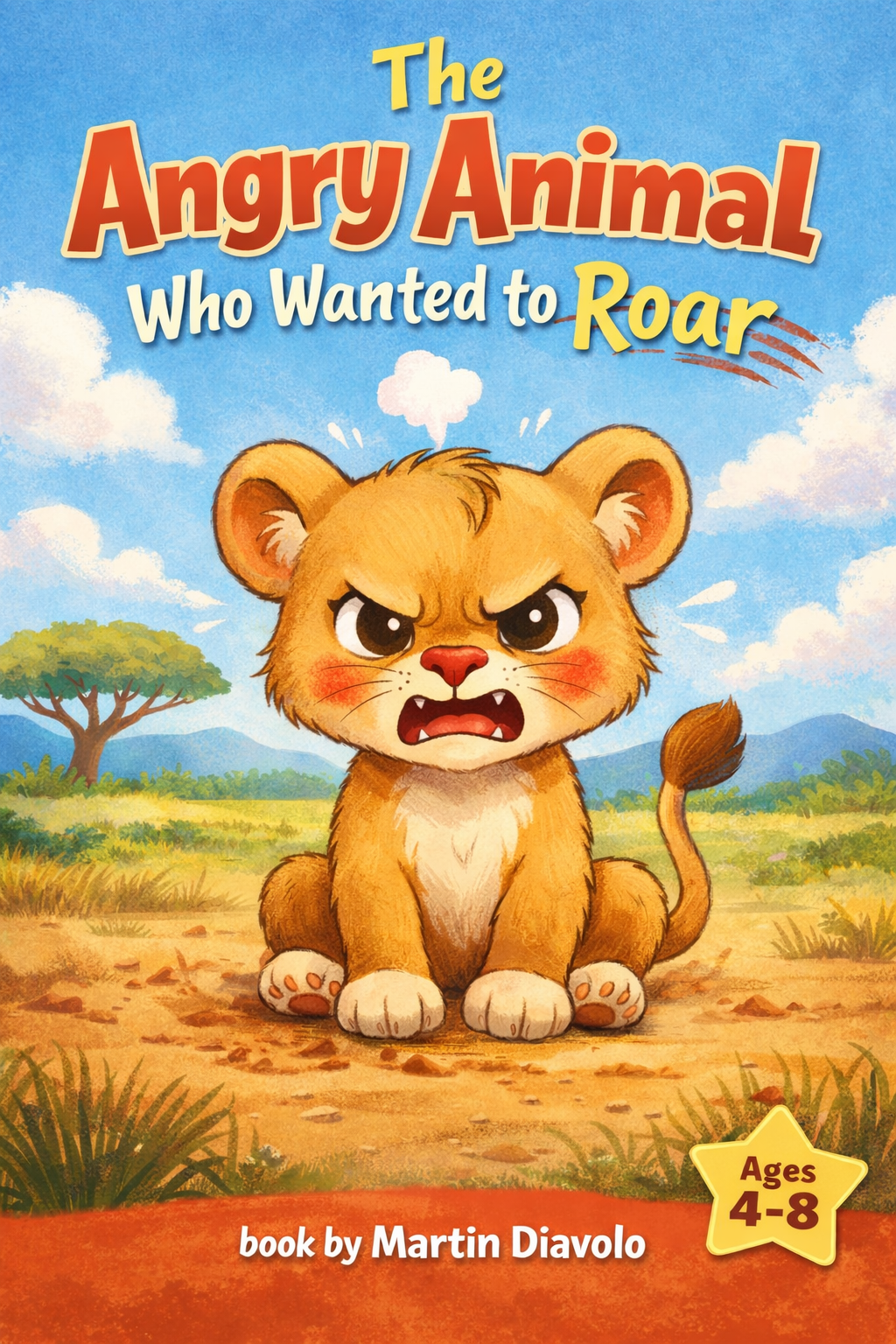 The Angry Animal Who Wanted to Roar,A Social Emotional Learning Picture Book to Help Children Ages 4-8 Manage Big Feelings, Frustration, and Tantrums with Simple Calming Strategies.