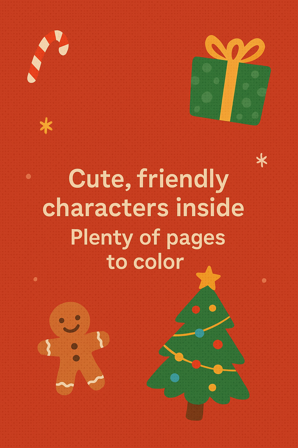 Christmas Colouring Book for Kids Ages 3–8