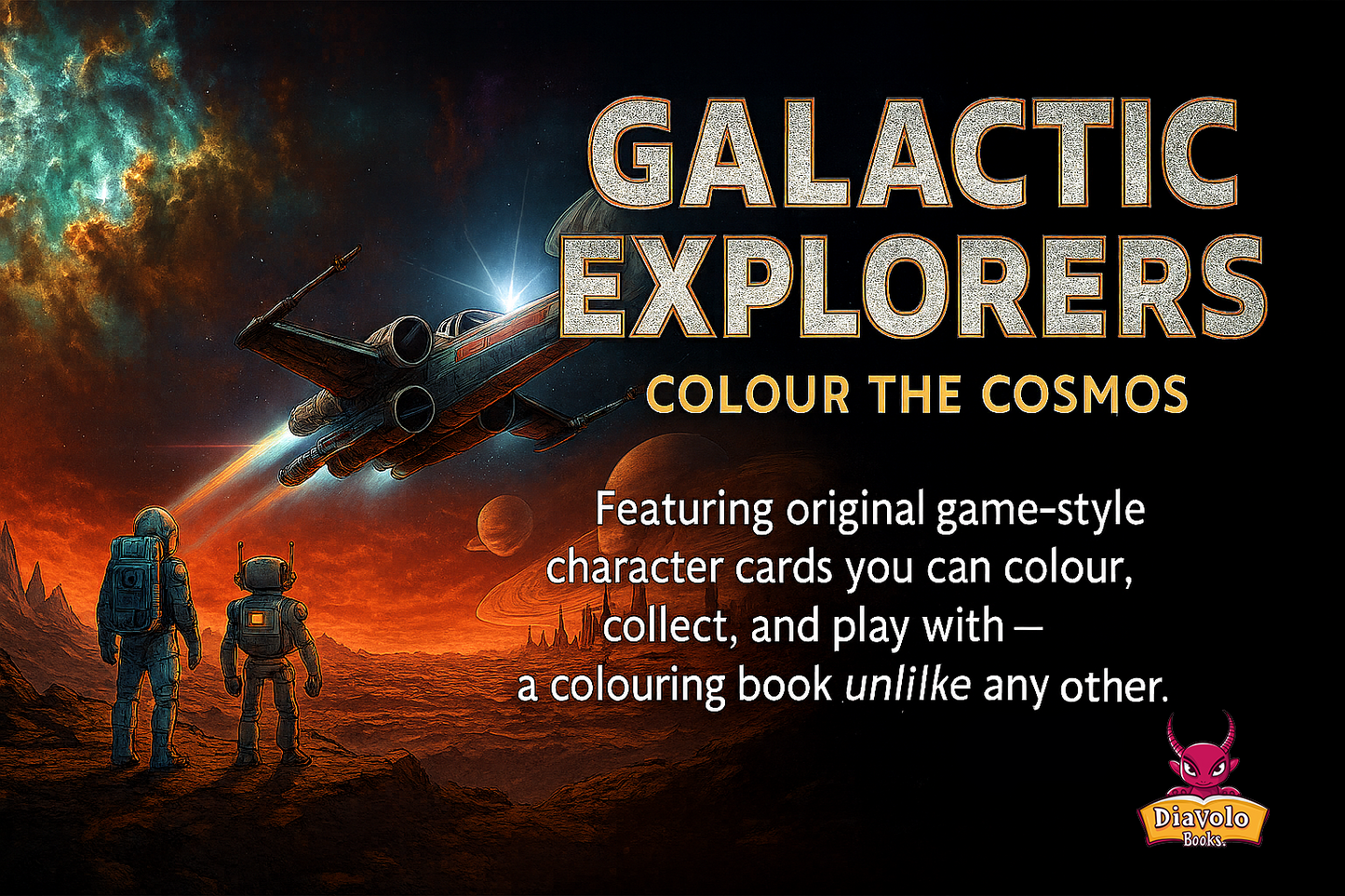 Galactic Explorers Coloring Adventure, The Ultimate Sci-Fi Coloring Collection