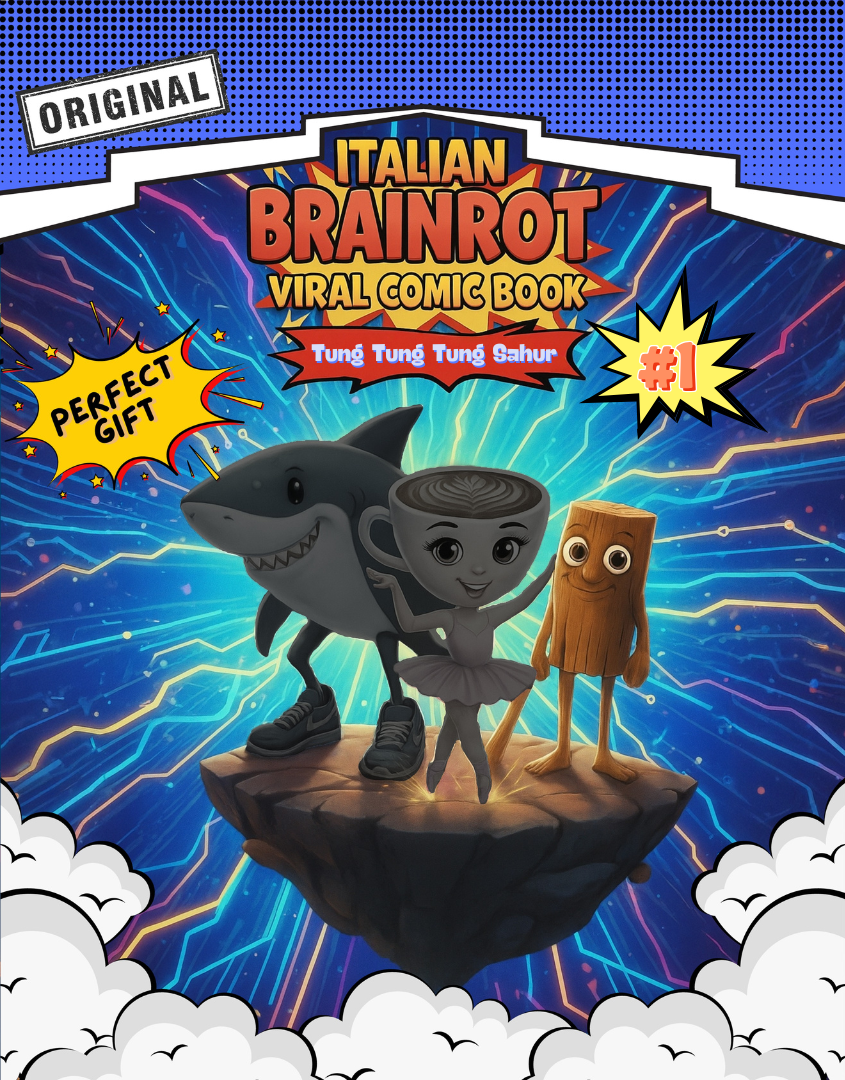 Italian Brainrot: The Thung Thung Thung Sahur Story – Comic Book: A Viral Italian Brainrot Meme Comic from the Thung Thung Thung Sahur Series