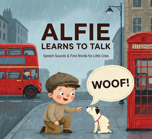 Alfie Learns to Talk: Speech Sounds & First Words for Little Ones: Speech Sounds & First Words for Little Ones: A Speech Therapy Adventure for Toddlers and Late Talkers to Encourage Articulation