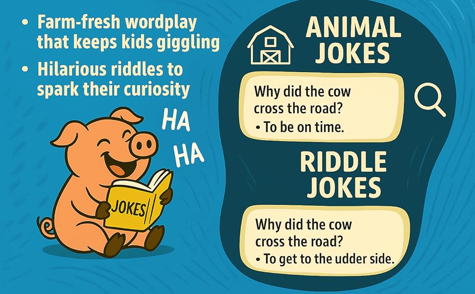 Farmyard Funnies: Silly Barnyard Jokes for Kids