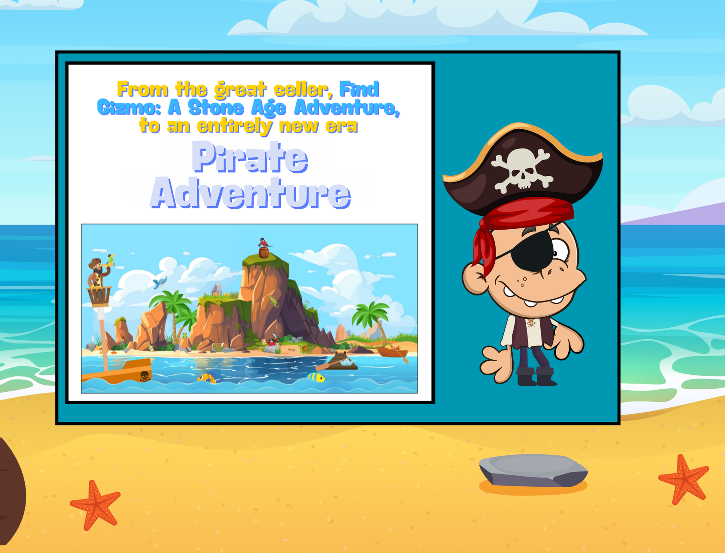 Find Gizmo: The Pirate Adventure Seek-and-Find for Ages 3–9