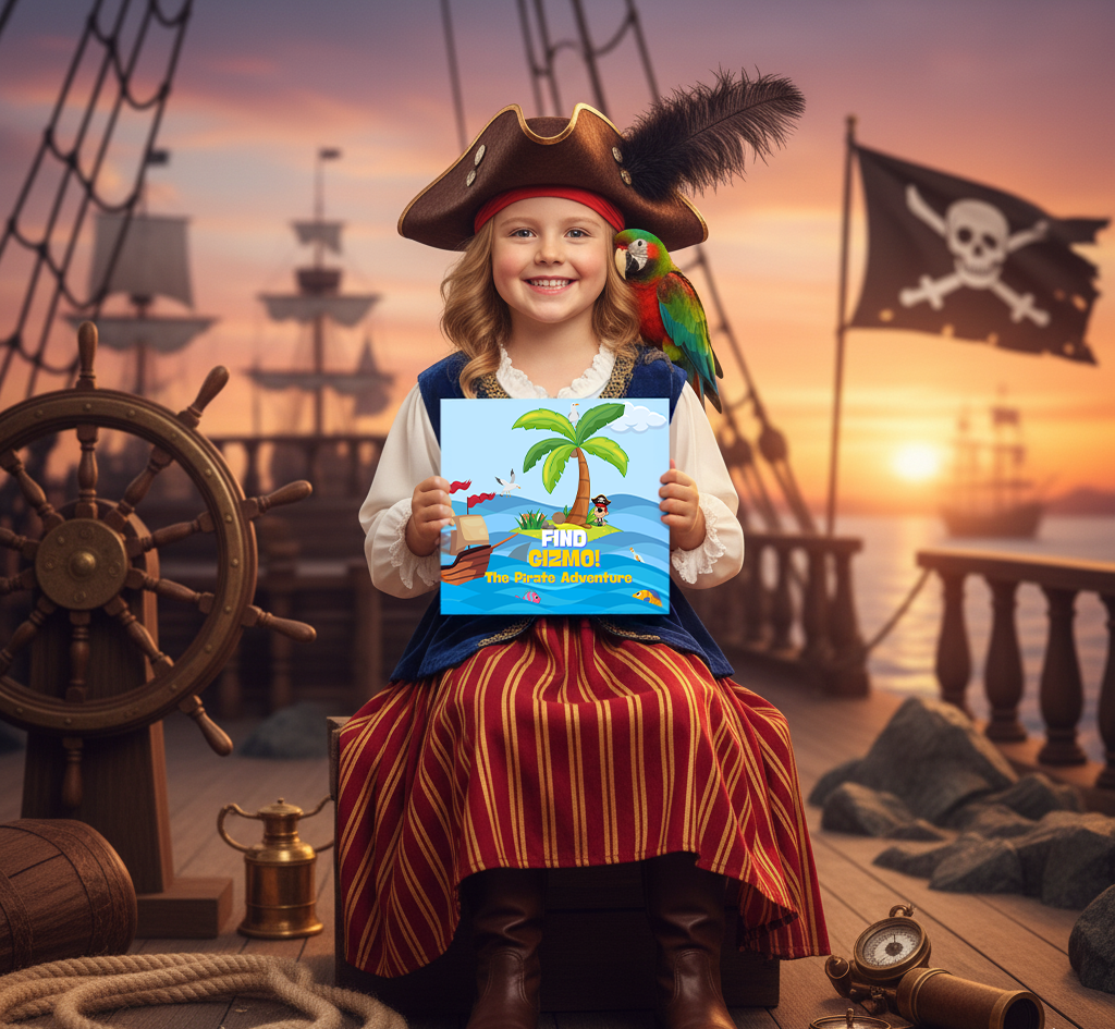 Find Gizmo: The Pirate Adventure Seek-and-Find for Ages 3–9
