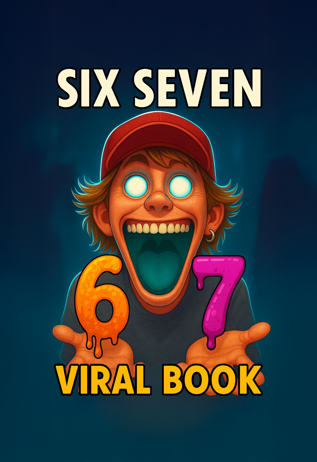 Six Seven Viral Activity and Colouring Book for Kids (Ages 5–10), First 6 -7 meme book
