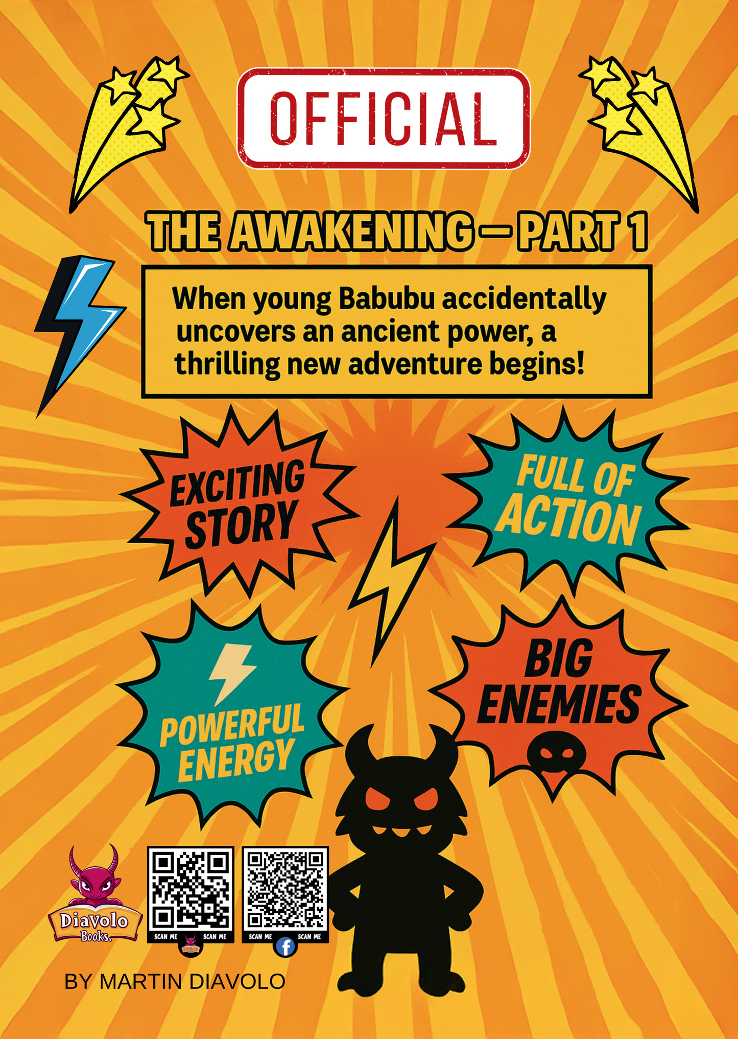 Babubu: The Awakening — Part 1 (Kids’ Graphic Novel): Kids’ Graphic Novel & Comic Book (Ages 6–10) • Action, Monsters & Friendship • Issue #1