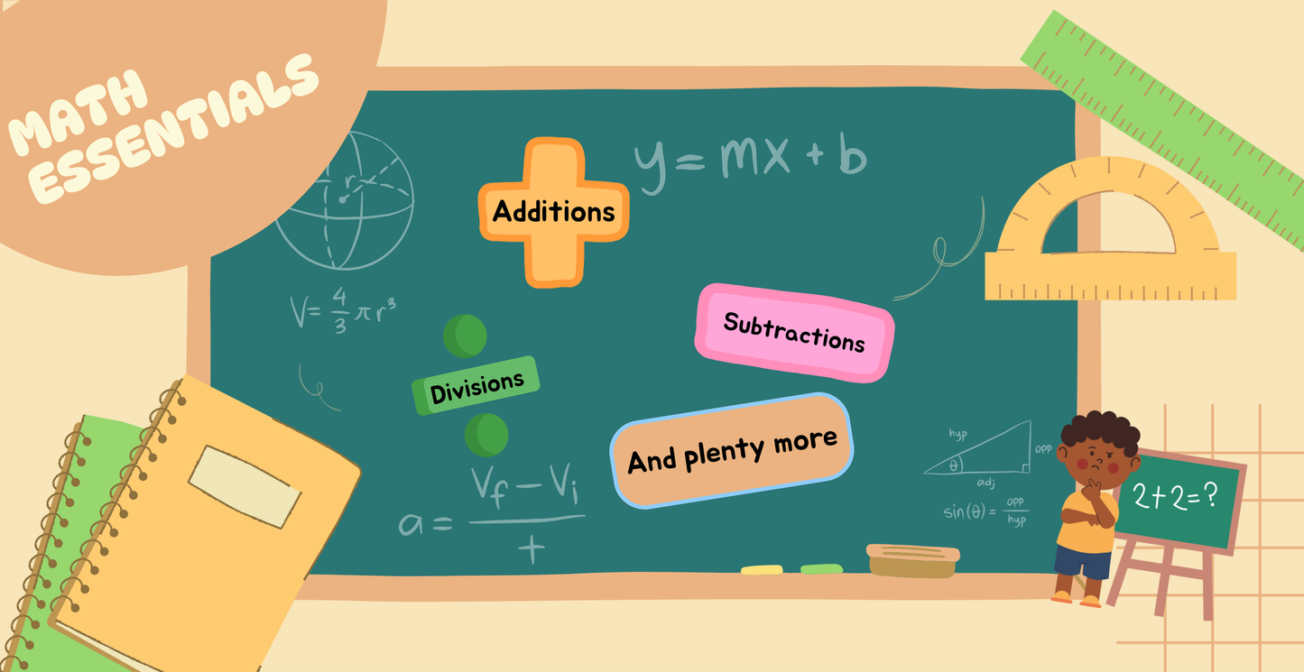 Maths Workbook Ages 5–7: Plenty Fun Practice Pages for Addition, Subtraction, Times Tables, Division & Fractions: Teacher-Approved Activities for Year 1 & Year 2 — Number Bonds, Place Value, Word Problems & More