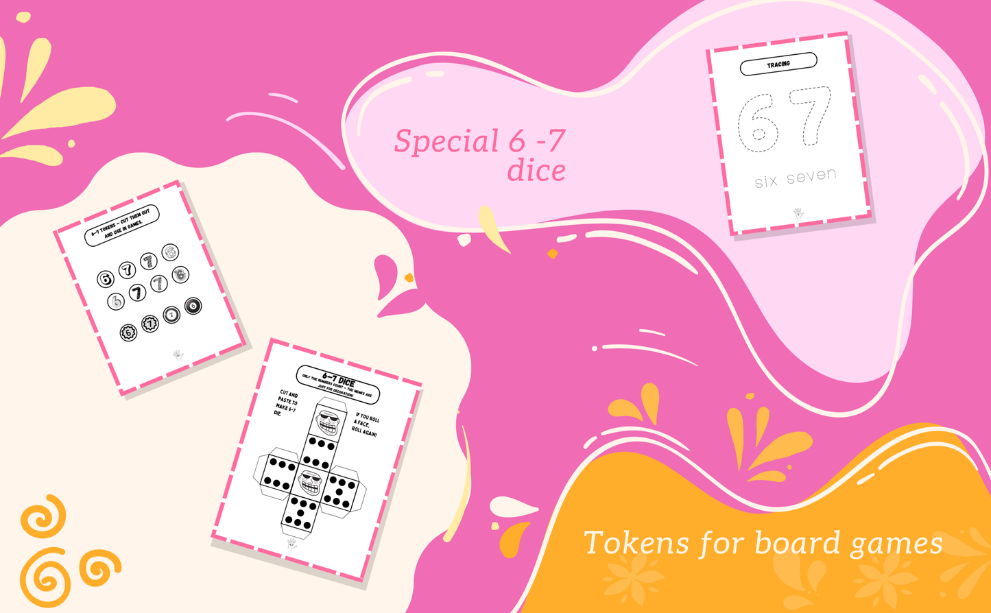 Six Seven Viral Activity and Colouring Book for Kids (Ages 5–10), First 6 -7 meme book